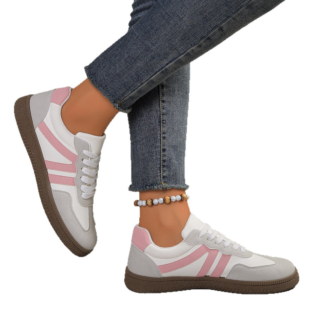 Damen Sneakers im sportlichen Design mit atmungsaktivem Obermaterial und bequemer Dämpfung EB