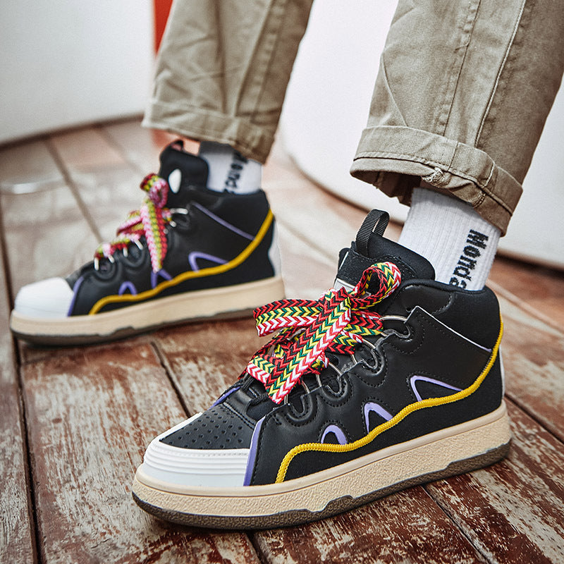 Damen Hochwertige und modische Sneakers mit innovativer Schnürung EB