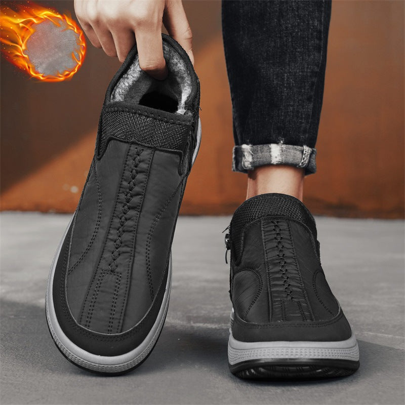 Damen Bequeme Winter Sneaker mit kuscheligem Innenfutter und rutschfester Sohle EB