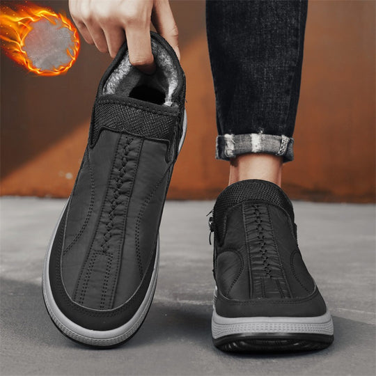 Damen Bequeme Winter Sneaker mit kuscheligem Innenfutter und rutschfester Sohle EB