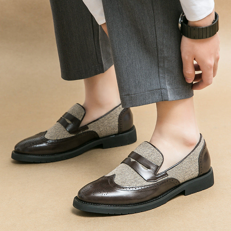 Damen Elegante Loafers mit strukturiertem Obermaterial und komfortabler Sohle EB
