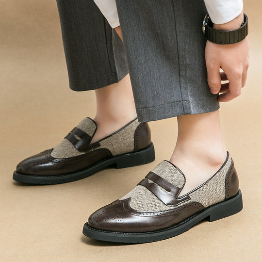 Damen Elegante Loafers mit strukturiertem Obermaterial und komfortabler Sohle EB