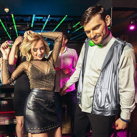 Herren Kapuzenweste mit glänzendem Obermaterial und praktischen Taschen EB