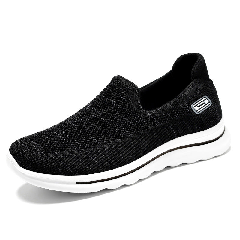 Unisex nan ultraleichter Strick-Slipper mit adaptiver Memory-Innensohle und flexibler Wellenlaufsohle EB