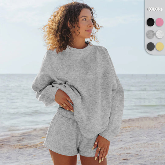 Damen Oversize-Sweatshirt mit Raglanärmeln EB