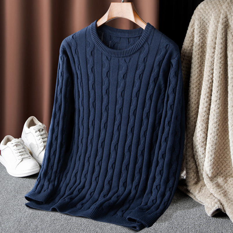 Damen Strickpullover mit strukturiertem Muster EB