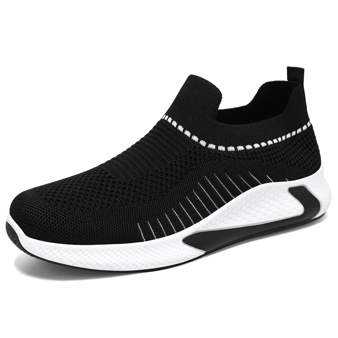 Damen Elastische Sneakers mit innovativem 3D-Strickdesign EB