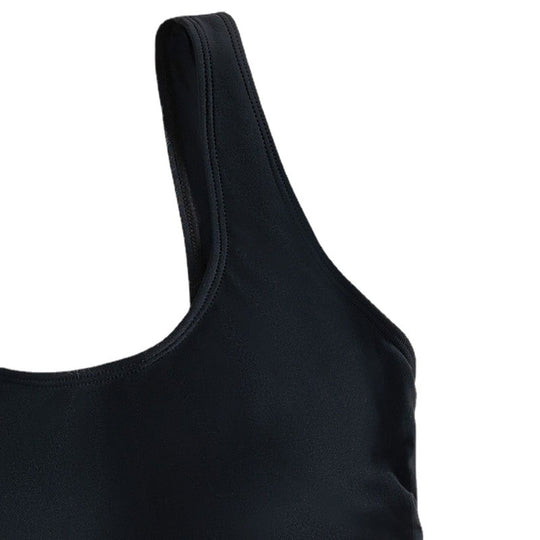 Damen Stylish Einteiler Badeanzug mit frechem Cut-Out Design EB