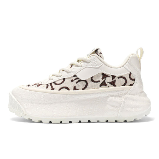 Damen Chunky Sneakers mit einzigartigem Design und gepolsterter Laufsohle EB