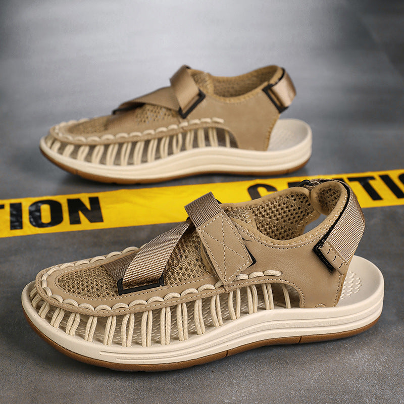 Damen Sportliche Freizeitsandalen mit atmungsaktivem Obermaterial und ergonomischem Fußbett EB