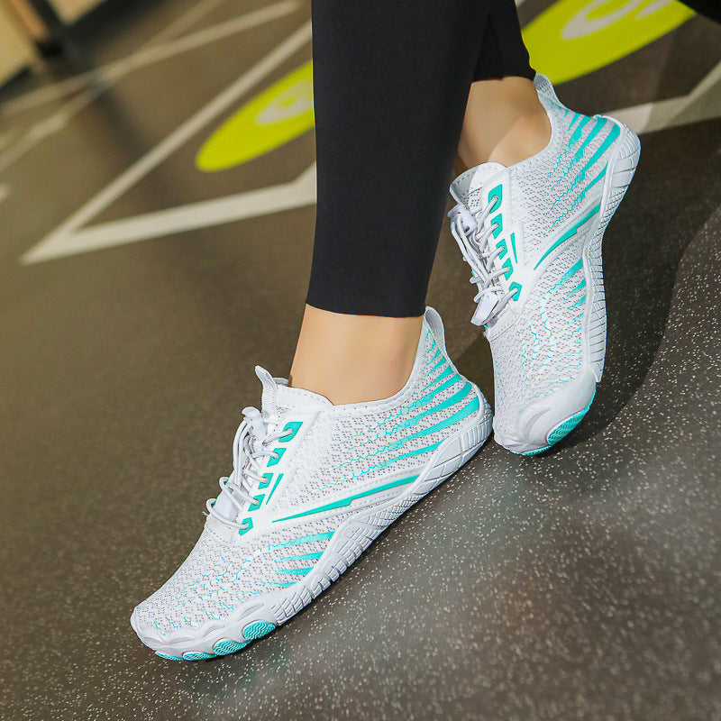 Damen Atmungsaktive Wasserfreizeitschuhe mit elastischem Verschluss EB