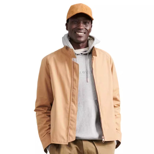 Herren sportliche Utility-Jacke mit wärmendem Innenfutter und stylischem Kragen EB