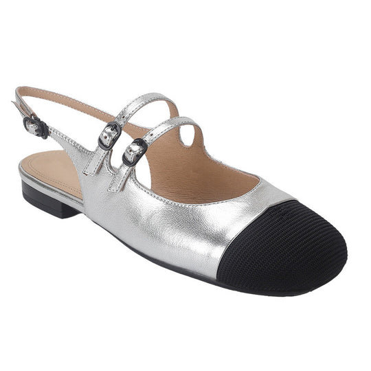 Damen Sling-Sandaletten mit modischem Riemedesign und verstellbaren Schnallen EB