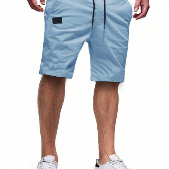 Herren bequeme Sport Shorts mit praktischen Taschen und elastischem Bund EB