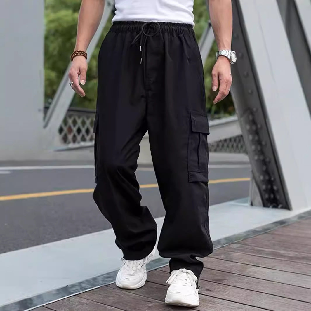 Herren Cargo-Hose mit vielen funktionalen Taschen und lockerer Passform EB