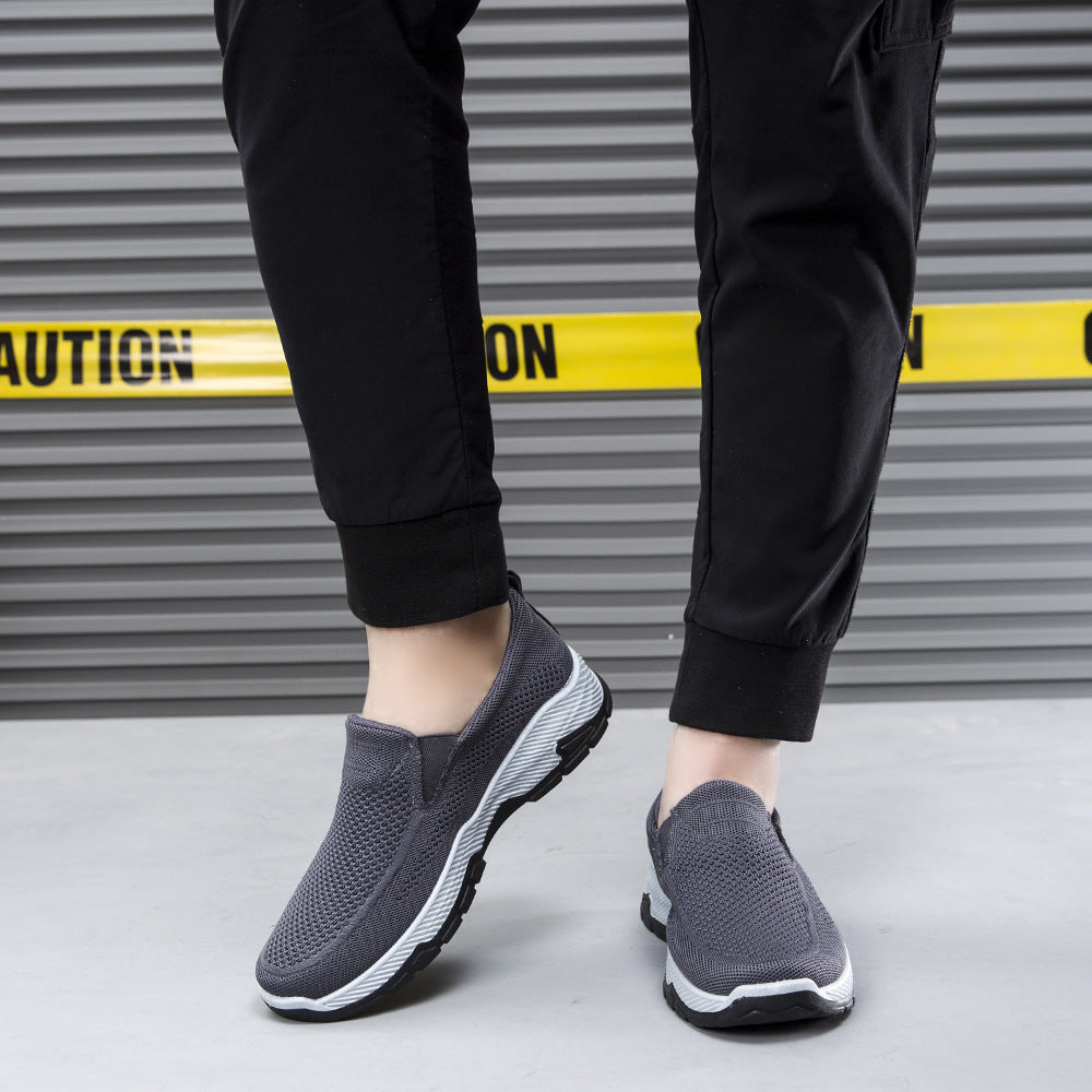 Damen Bequeme und leichte Slip-On Sneakers EB