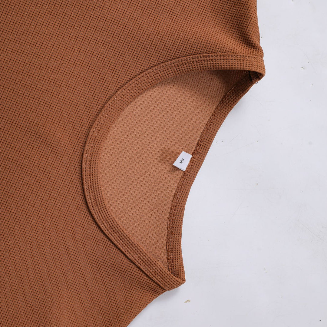 Herren Langarmshirt aus strukturiertem Material EB