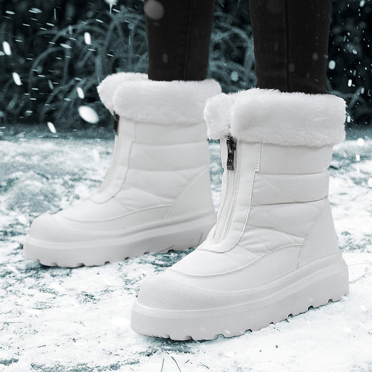 Damen Thermo-Winterstiefel mit wasserabweisender Beschichtung und kuscheligem Warmfutter EB