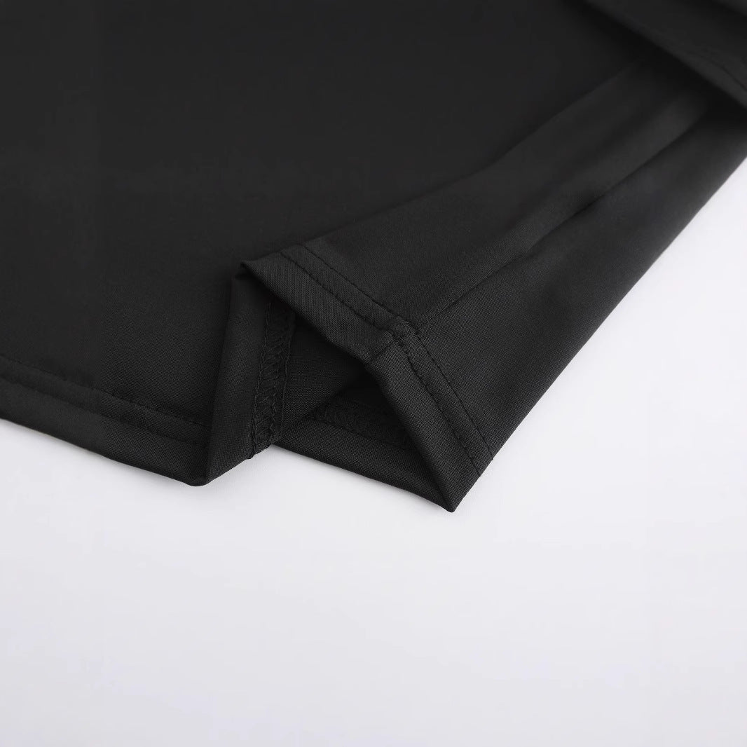 Damen Crop-Top mit auffälligem Grafikdesign und edgy Schriftzug EB