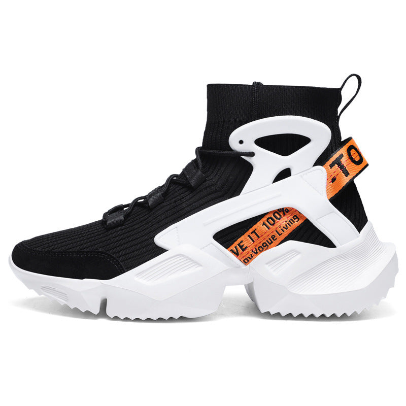 Damen Hohe Strick-Sneaker mit stabilisierenden Sohlen von EB