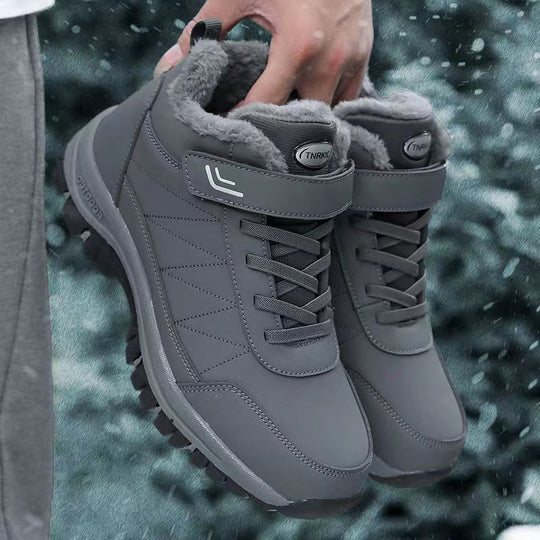 Damen Fleecegefütterte Winterstiefel mit rutschfester Sohle EB