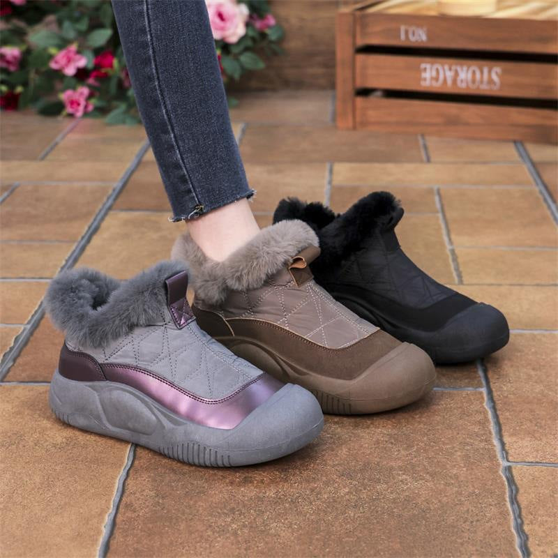 Damen Winterstiefel mit kuscheligem Innenfutter und rutschfester Sohle EB