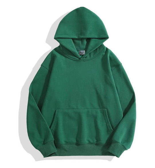 Unisex nan klassischer Kapuzenpullover mit Kängurutasche und weichem Baumwollfleece EB