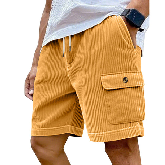 Herren Cargo-Shorts mit schmalem Schnitt und praktischen Seitentaschen EB