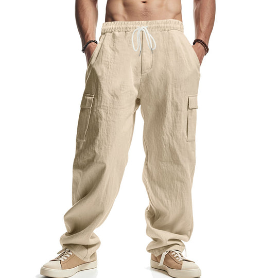 Herren Cargo-Hosen mit praktischen Seitentaschen und lässiger Passform EB