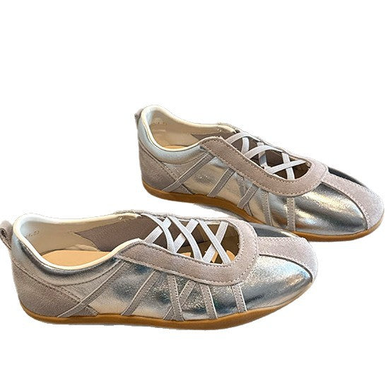 Damen Freizeitschuhe mit atmungsaktivem Netzmaterial und flexiblem Design EB