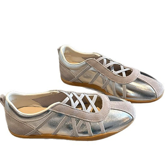 Damen Freizeitschuhe mit atmungsaktivem Netzmaterial und flexiblem Design EB