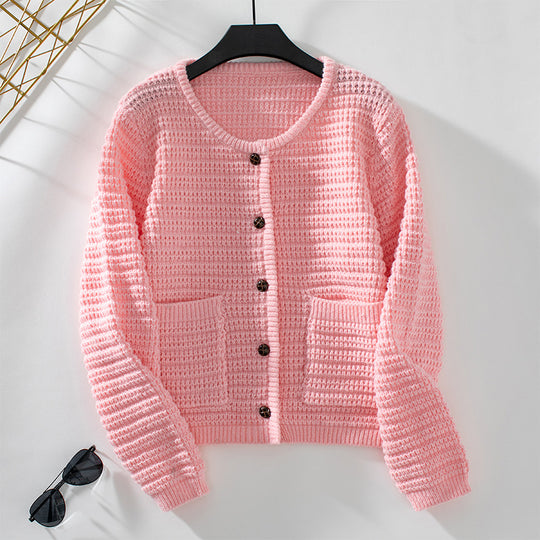 Damen Strickjacke mit Taschen EB