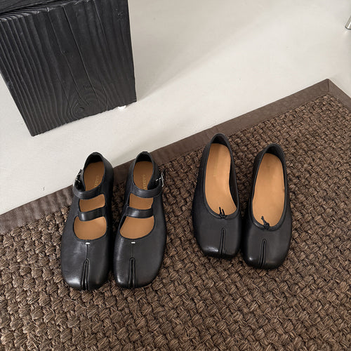 Damen Elegante Ballerinas mit modischem Riemchen und komfortabler Innensohle EB