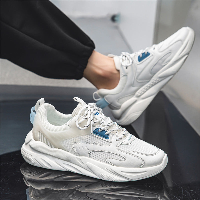 Damen Sportliche Sneakers mit atmungsaktiver Mesh-Oberfläche und dämpfender Laufsohle EB