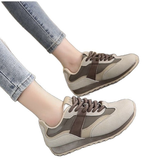 Damen Komfortable Lifestyle Sneakers mit atmungsaktiver Sohle EB