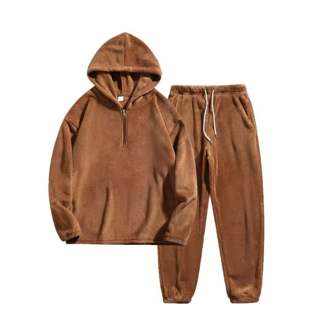Damen Fleece Schlafanzug EB