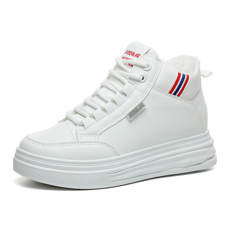 Damen Hohe Winter Sneakers mit dämpfendem Innenfutter EB