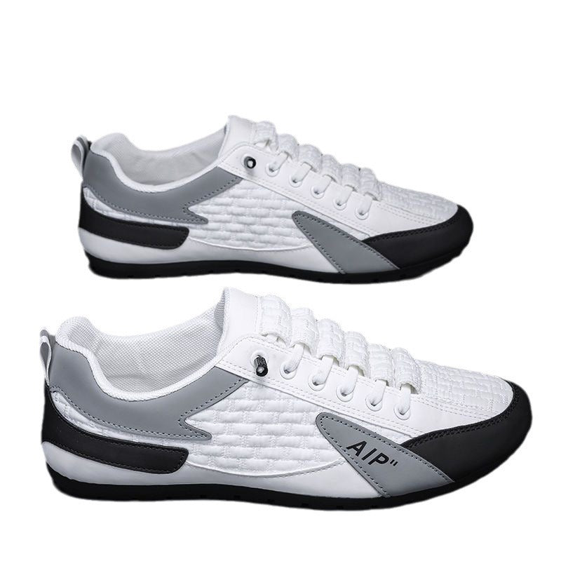 Damen Freizeitsneaker mit atmungsaktiver Oberflächenstruktur und stoßdämpfender Laufsohle EB