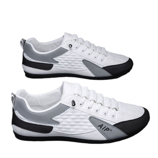 Damen Freizeitsneaker mit atmungsaktiver Oberflächenstruktur und stoßdämpfender Laufsohle EB
