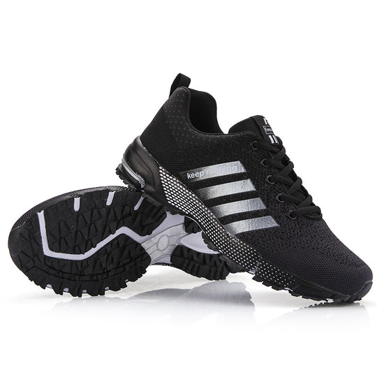 Herren leichte atmungsaktive Lauf‑ und Trail‑Sneaker mit verstärkter Fersendämpfung und griffiger Outdoorlaufsohle EB