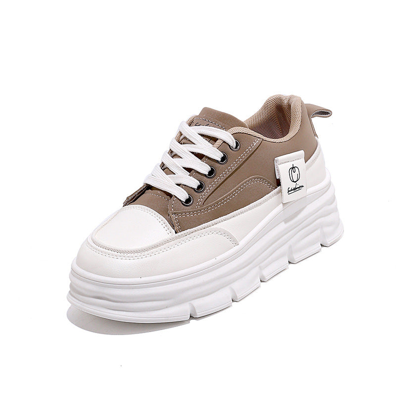 Damen Modische Chunky Sneakers mit erhöhtem Komfort und rutschfester Sohle EB