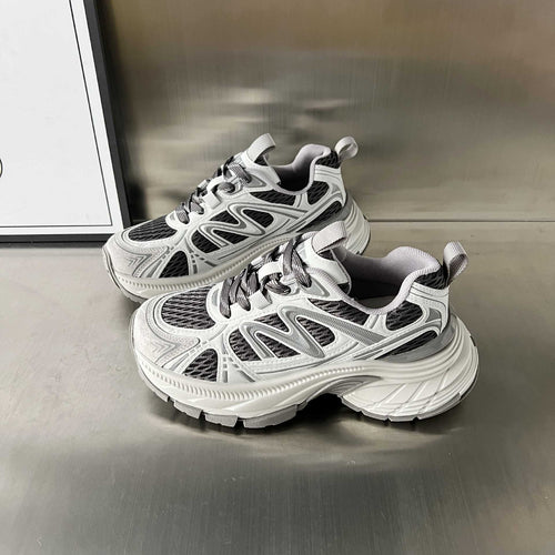 Damen Sportlich-dynamische Sneakers mit atmungsaktivem Obermaterial und ergonomischer Dämpfungstechnologie EB