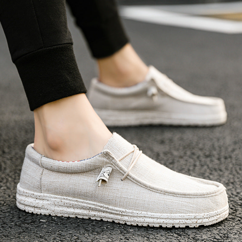 Damen Bequeme Freizeitschuhe aus atmungsaktivem Leinenmaterial mit rutschfester Sohle EB
