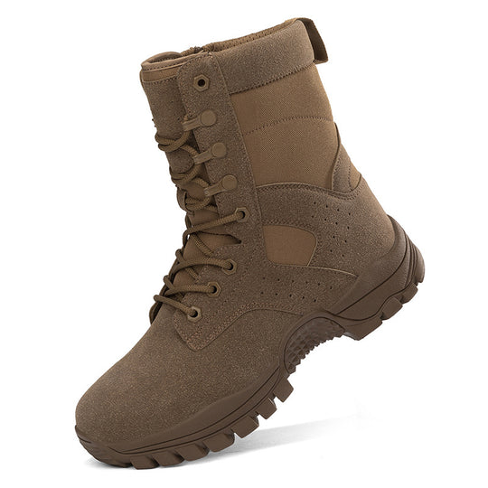 Herren taktische Outdoor-Boots mit hohem Knöchelschutz und rutschfester Sohle EB