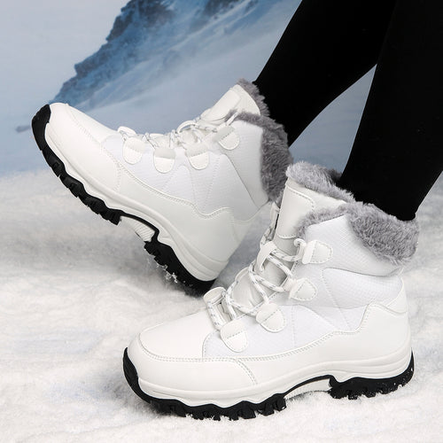 Damen Thermo-Winterstiefel mit isolierendem Futter und rutschfester Sohle EB