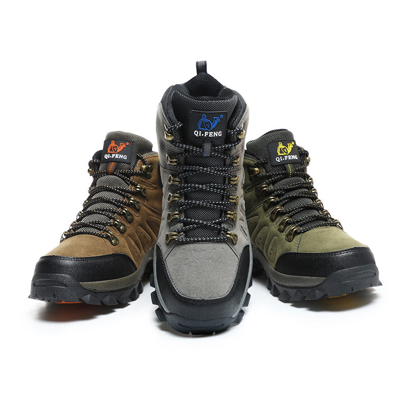 Herren Outdoor-Trekkingstiefel mit rutschfester Sohle und atmungsaktivem Obermaterial EB