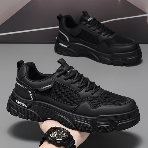 Damen Modische Sport-Sneaker mit atmungsaktivem Mesh-Obermaterial und weicher Dämpfung EB