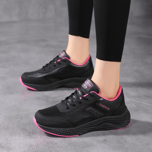 Damen Sportliche Sneakers mit rutschfester Sohle und atmungsaktivem Obermaterial EB