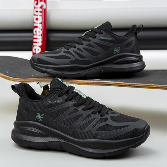 Damen Hochdämpfende Sport-Sneaker mit atmungsaktivem Mesh-Obermaterial EB