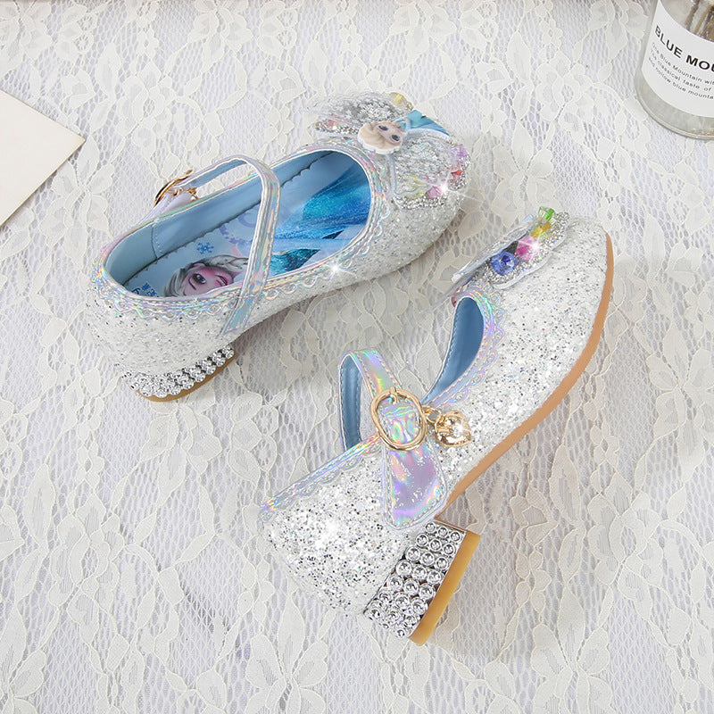 Damen Glitzernde Ballettschuhe EB